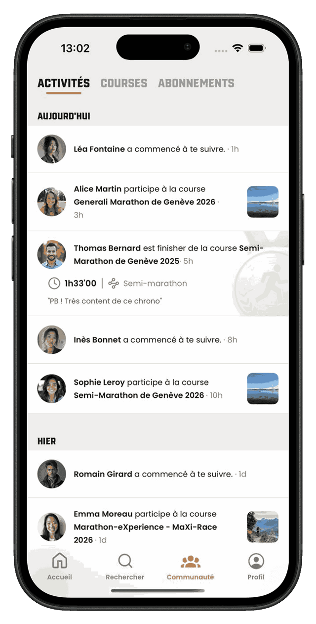 Abonnements et calendriers partagés dans BPMoov